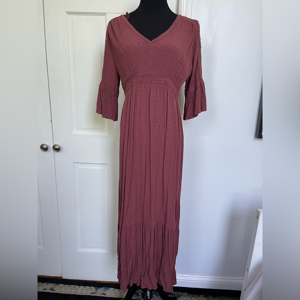 Knox Rose Spring Day Dress Womens Size Medium.Separate Liner Slip Dress